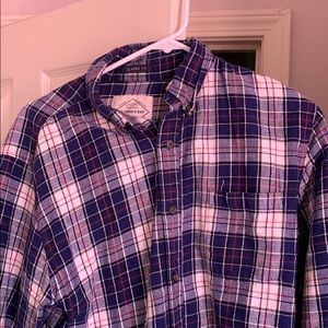 Flannel button down
